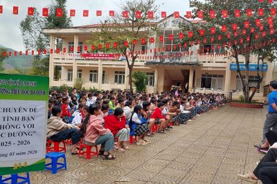 SINH HOẠT CHUYÊN ĐỀ: XÂY DỰNG TÌNH BẠN ĐẸP – NÓI KHÔNG VỚI BẠO LỰC HỌC ĐƯỜNG