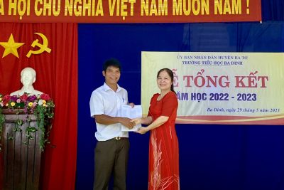 LỄ TỔNG KẾT NĂM HỌC 2022 – 2023 TRƯỜNG TIỂU HỌC BA DINH