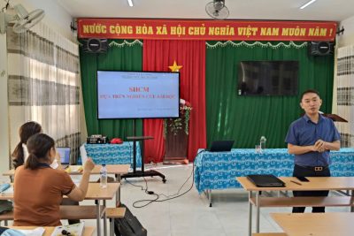 SINH HOẠT CHUYÊN MÔN DỰA TRÊN NGHIÊN CỨU BÀI HỌC THÁNG 10